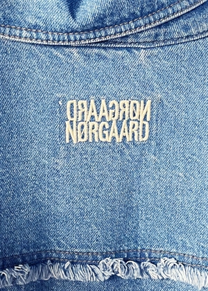 Gaia Classic denim jakke Mid Blue Denim Mads Nørgaard 